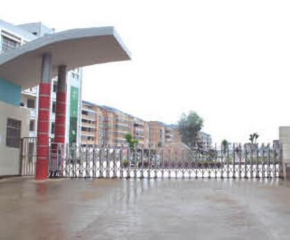 金華出安智能伸縮門成為耒陽市金華小學的搖籃