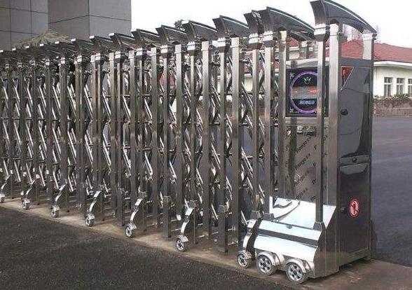 金華出安智能電動伸縮門順利進駐綠城義烏蘭園