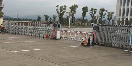 滄州出安智能電動伸縮門順利進駐滄州安沃特科技有限公司