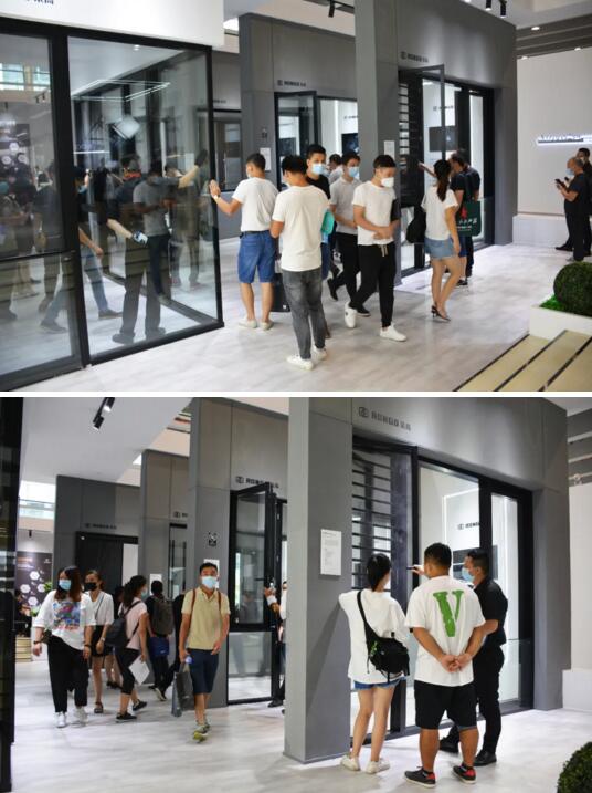 榮高門(mén)窗一系列新品啟動(dòng)了創(chuàng)新的“按鈕”