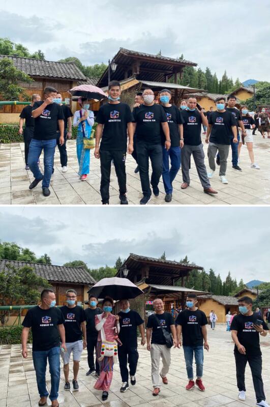 匯聚了榮高伸縮門全國各地的代理商代表