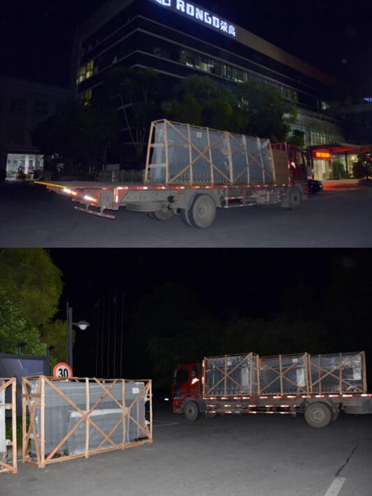 榮高伸縮門趕制暑期前的工期保證貨期