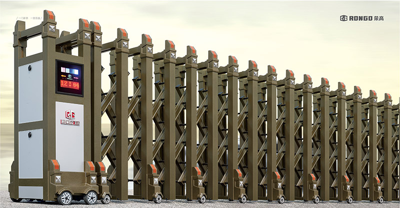 輝騰003C鋁合金伸縮門(mén)