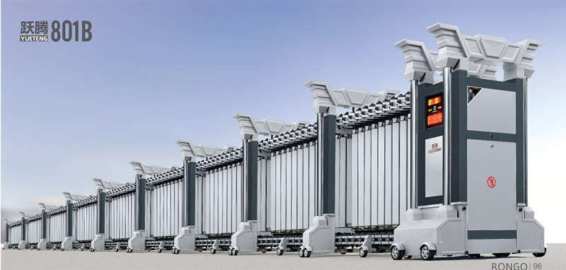 躍騰801B鋁合金伸縮門(mén)