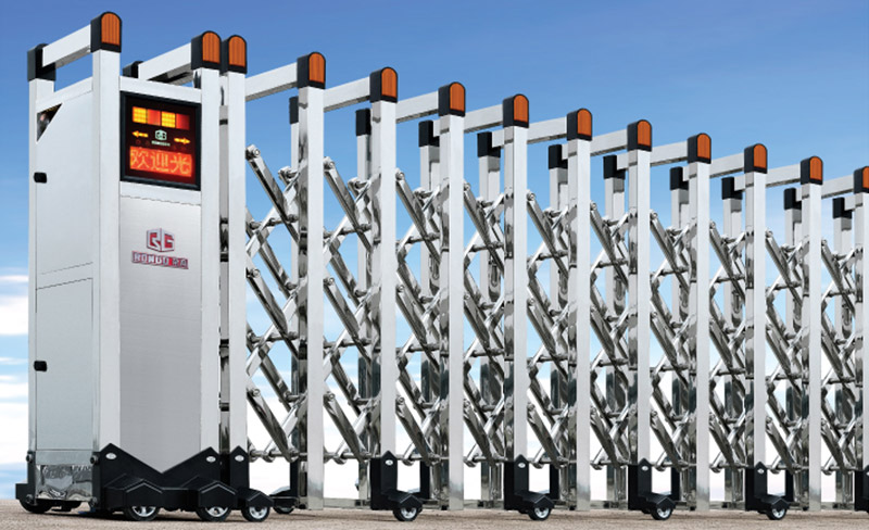 精鋼G503不銹鋼伸縮門