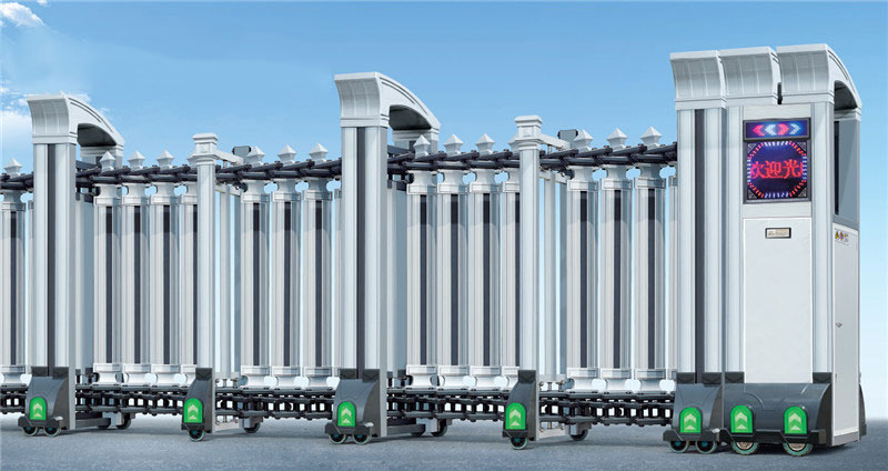 感恩亨特翰林溪苑選擇了貴陽出安智能伸縮門