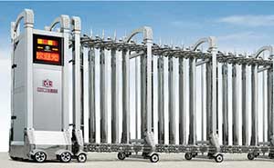 茂名重力石化機(jī)械制造有限公司應(yīng)用茂名出安智能電動伸縮門