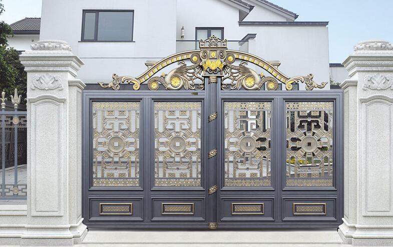 熱烈祝賀咸陽出安智能鋁藝大門進駐奧園楓丹名郡