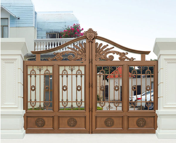 喜迎許昌出安智能鋁藝大門(mén)進(jìn)駐瑞貝卡潩水莊園