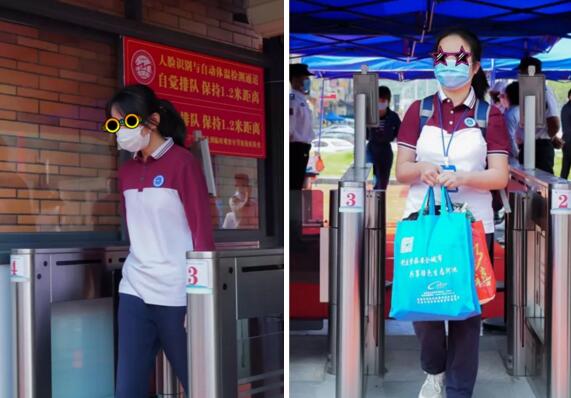 捷順防疫“黑科技”亮相大亞灣外國語學校