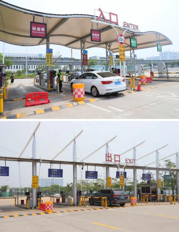 深圳機(jī)場P1-P3采用捷順無人值守解決方案