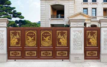 豪華平移庭院大門PY3005