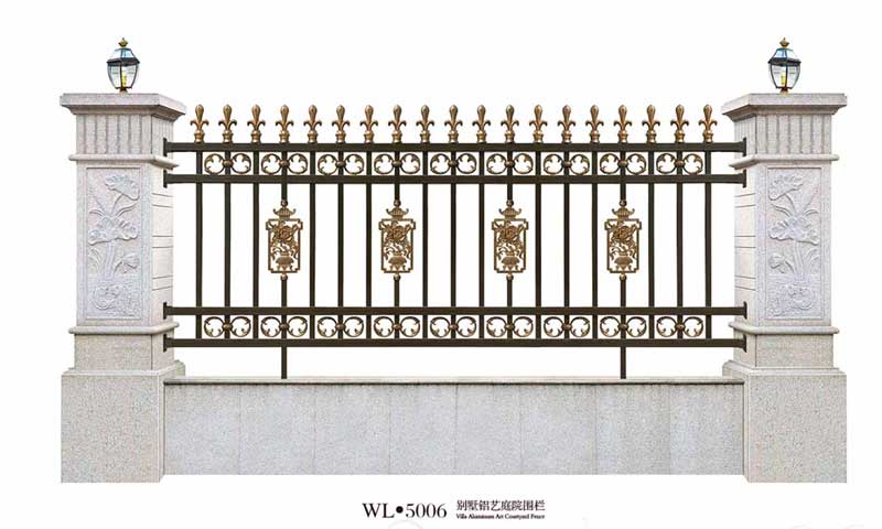 別墅鋁藝庭院圍欄WL5006