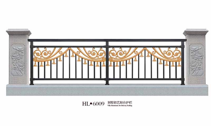 別墅鋁藝陽臺(tái)護(hù)欄HL6009