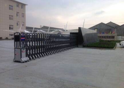 電賀湖州華侖助劑有限公司安裝湖州出安智能電動伸縮門