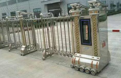 湖州出安智能電動(dòng)伸縮門讓湖州倍格曼新材料股份有限公司顯得更有個(gè)性