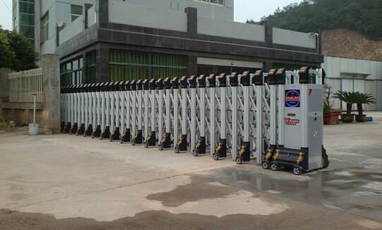 湖州出安智能為湖州帕丁頓雙語(yǔ)學(xué)校添上電動(dòng)伸縮門