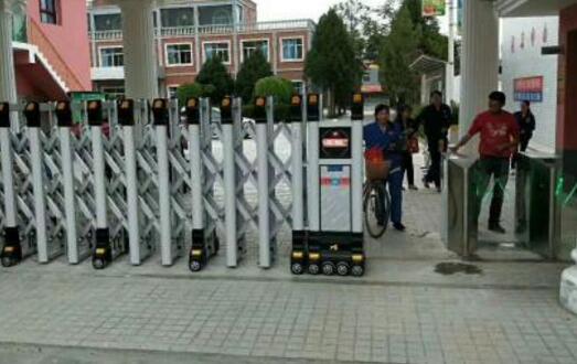 湖州出安智能為佳格電子科技有限公司添上電動(dòng)伸縮門