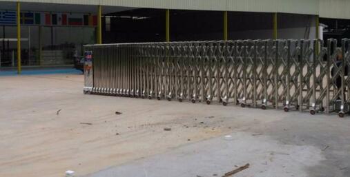 湖州出安智能伸縮門(mén)進(jìn)駐湖州清泉武術(shù)學(xué)校