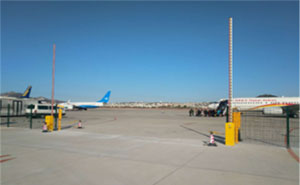 泰山景區(qū)奧秀苑兩進兩出三代車牌識別系統(tǒng)安裝調試完成