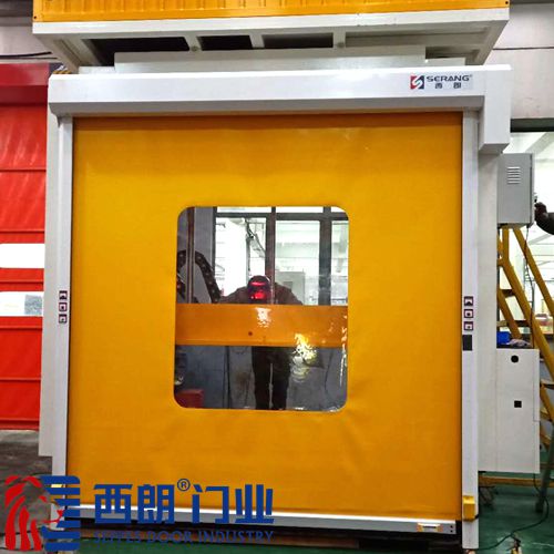 嘉興焊裝車間電動(dòng)防護(hù)卷簾門