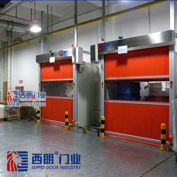 上海日用品工廠防蟲快速卷簾門