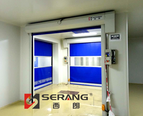 常熟電動PVC快速卷簾門