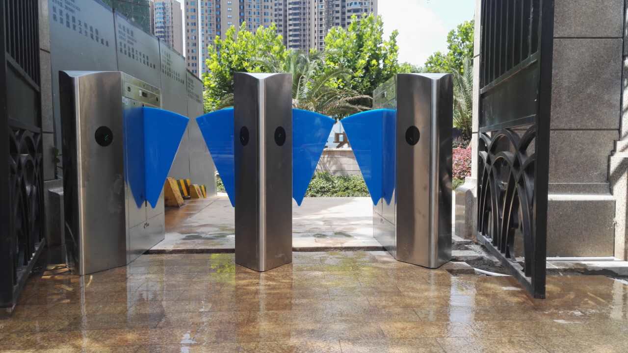 郴州出安智能通道閘進駐郴州市湘域中央花園