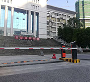 郴州市林業(yè)局車牌識別系統(tǒng)、伸縮門、道閘、崗亭工程安裝