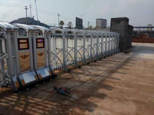 棗莊復(fù)興科技有限公司電動伸縮門案例 - 中出網(wǎng)-智能出入口與停車充電門戶