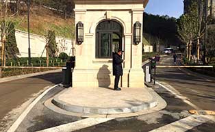 綠城桃園里（停車場(chǎng)純車牌識(shí)別系統(tǒng)）工程案例