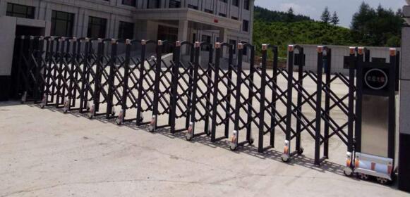 邢臺出安智能伸縮門成邢臺玉泉山康年酒店的安全看護(hù)