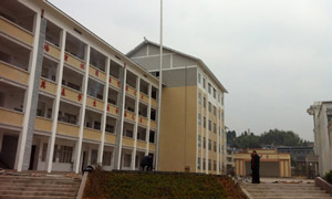 龍巖才溪小學(xué)旗桿案例