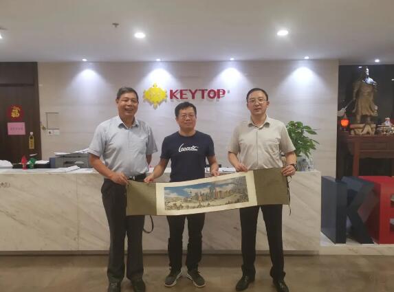 上海浦東新區(qū)領導一行蒞臨科拓參觀考察，對科拓實力予以高度評價