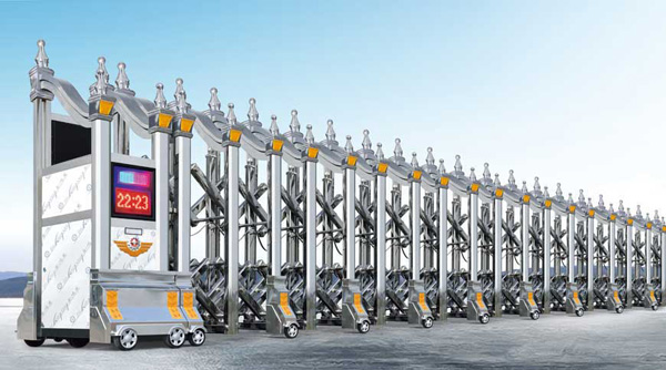 喜迎平頂山出安智能伸縮門進駐華誠?藍灣翠園