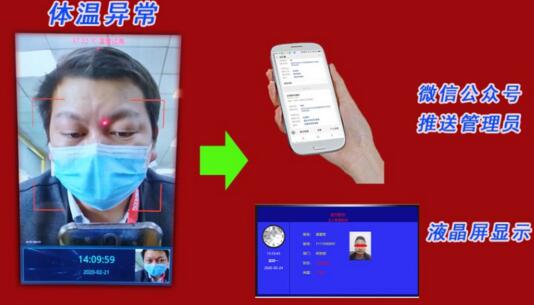道爾人臉識別測溫一體機