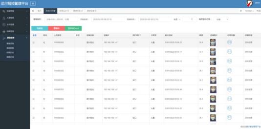 道爾人臉識別測溫一體機