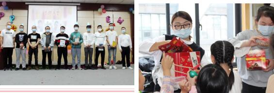 參加團(tuán)建活動(dòng)的員工載歌載舞，歡聲笑語