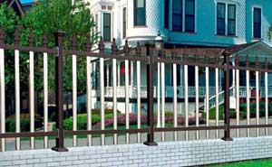 寧德新榕金城華府圍墻護欄案例