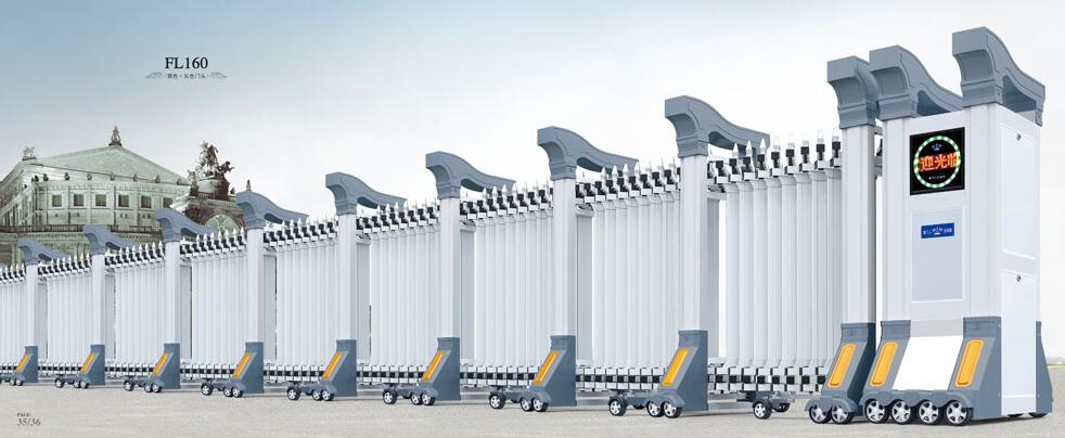 銀川外國語實(shí)驗(yàn)學(xué)校成功采購銀川出安智能伸縮門