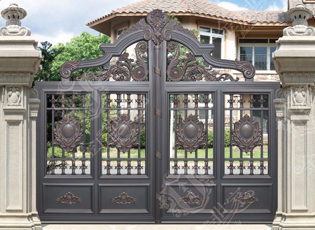 鋁藝庭院門-JT-DM012