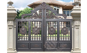 庭院別墅大門 - 鋁藝庭院門-JT-DM012