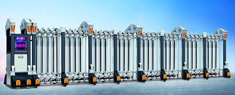 渭南出安智能伸縮門成功牽手上上國風(fēng)