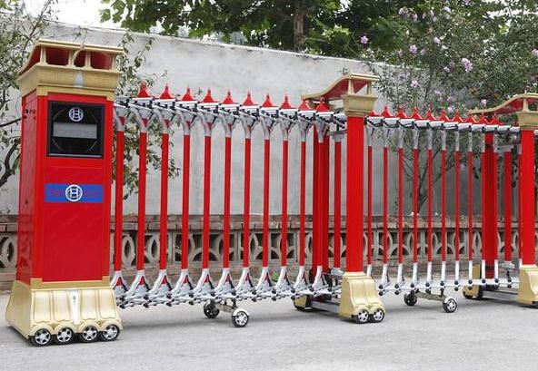 張家口出安智能電動(dòng)伸縮門(mén)為張家口德中鉆探機(jī)械有限責(zé)任公司增添生氣