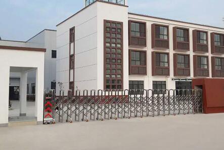 承德出安智能伸縮門成為承德綠茵食品有限責任公司的守門神