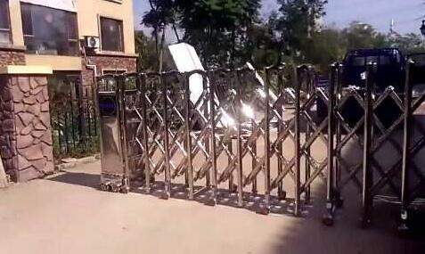 承德德廈新型建材有限公司項目與承德出安智能再度合作引進(jìn)電動伸縮門