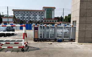 國(guó)網(wǎng)濮陽(yáng)供電公司電動(dòng)伸縮門(mén)案例