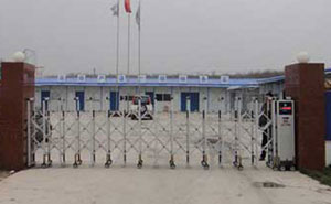 十堰馳田汽車有限公司電動伸縮門案例