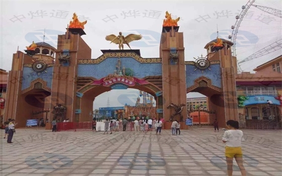 阜陽出安智能通道閘進駐阜陽太和環(huán)球游樂園