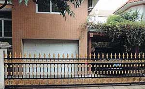 三門峽中隆?格蘭云天鋁藝護欄案例